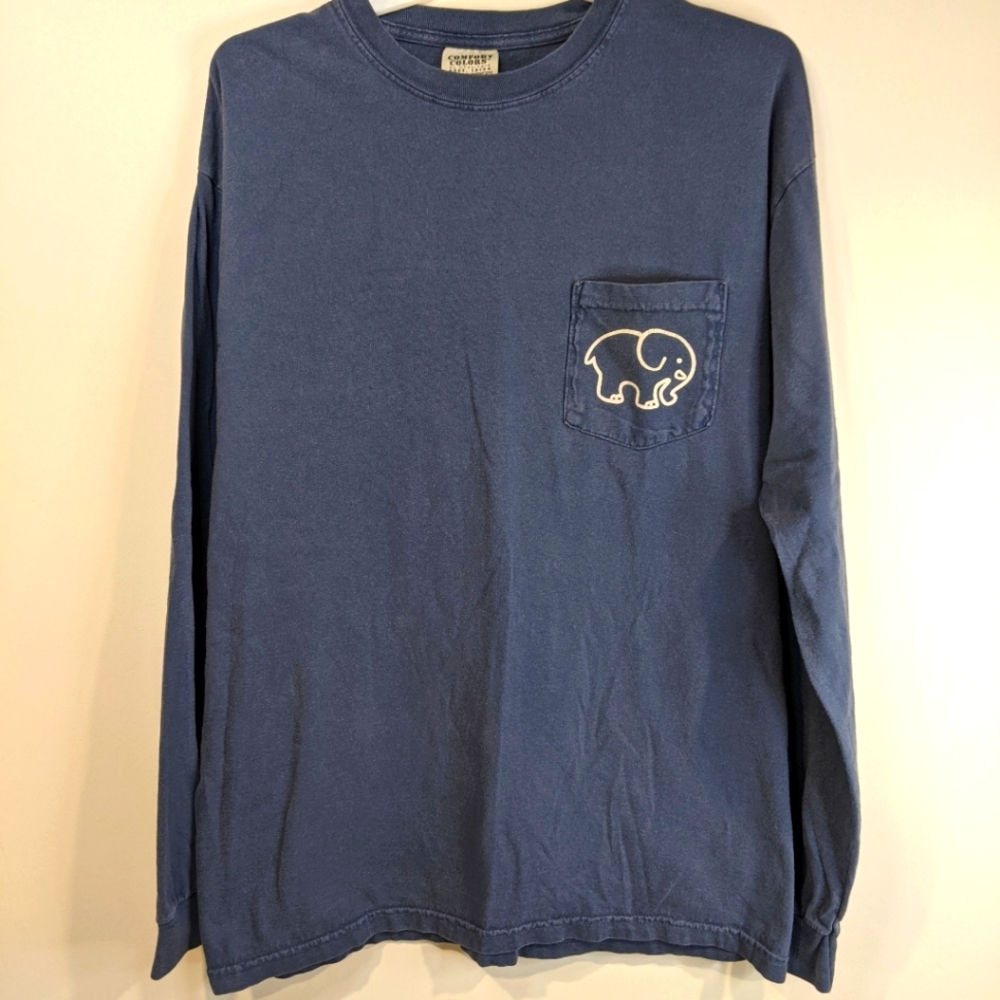 🌷3 for $30🌷- Ivory Ella Women's Long Sleeve Crew Neck Blue T Shirt Size Medium